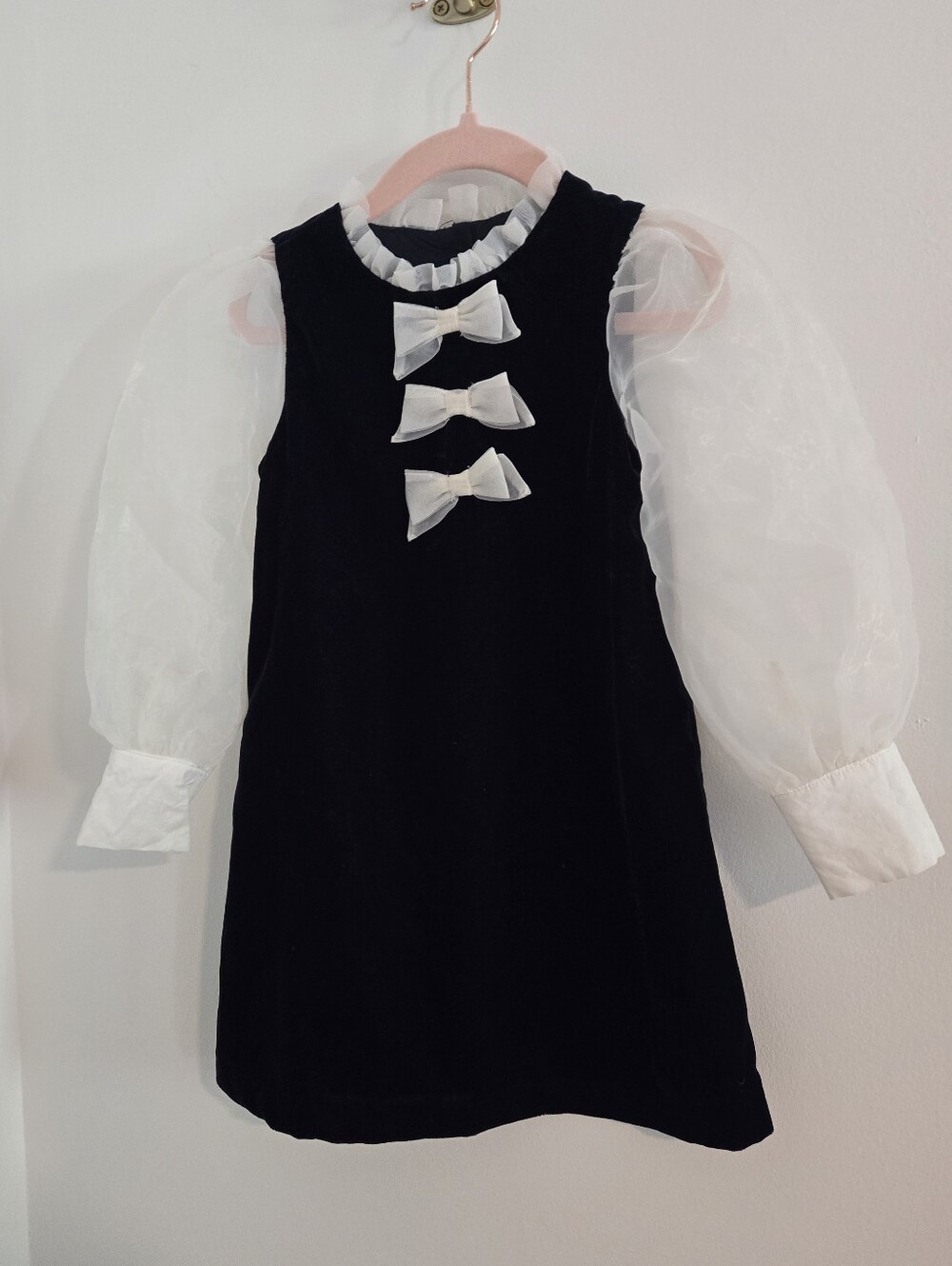 Janie and Jack Velvet 60s Dress